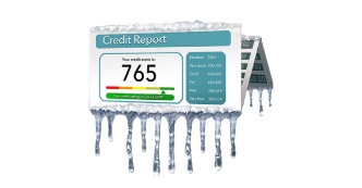 Credit report freeze